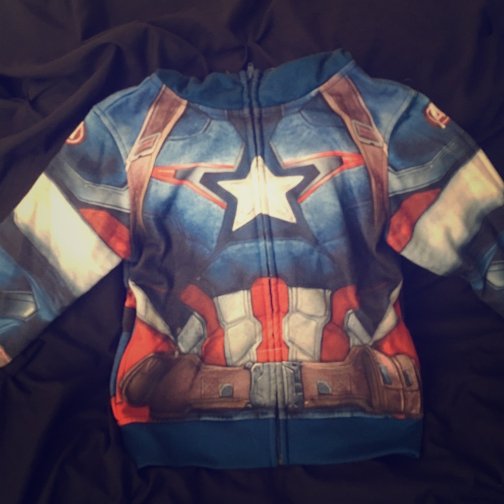 Kids Captain America Hoodie